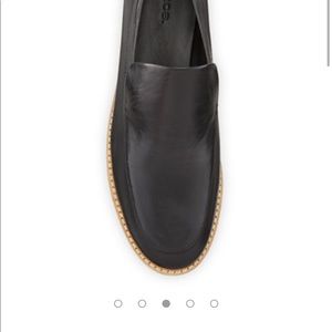 Vince leather platform loafer 61/2
